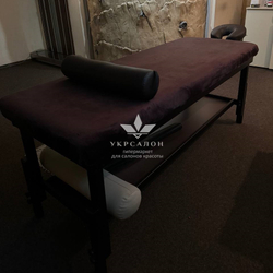 Стаціонарний масажний стіл KP-9 Brown