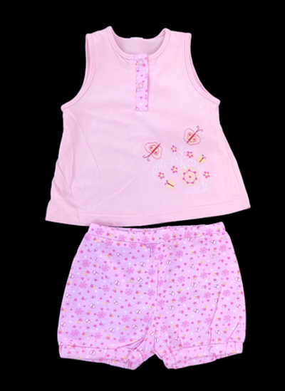 Комплект 2в1: майка, шорти, бавовна ТМ "Валери-Текс" (68-74 см)