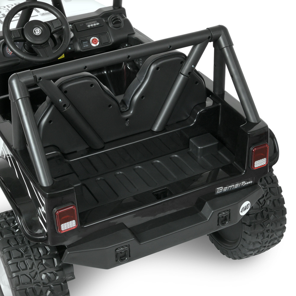 Дитячий електромобіль позашляховик Jeep 4WD M 4878EBLR (24V)