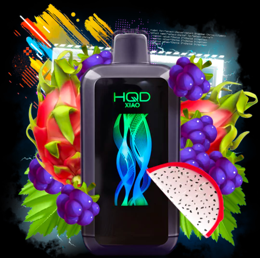 HQD Xiao 20k - Black Dragon (5% nic)