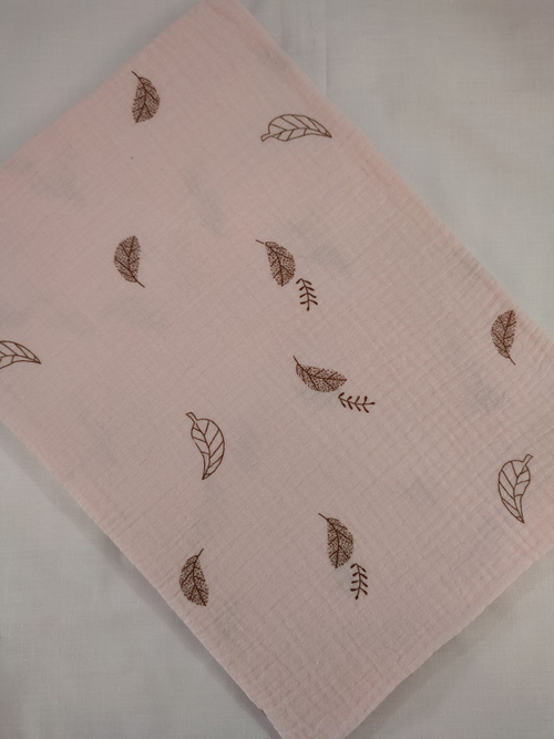 Пеленка муслиновая жатая двухслойная