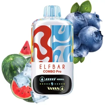 Elf Bar Combo Pro 30000 - Watermelon Ice / Blueberry (5%)