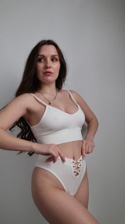 Комплект в рубчик з переплетом