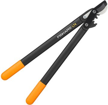 Сучкоріз середній площинний із силовим приводом Fiskars PowerGear L74 (1000582/112290)