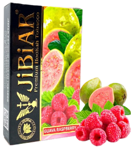 Табак Jibiar Guava Raspberry (Джибиар Гуава Малина) 50г