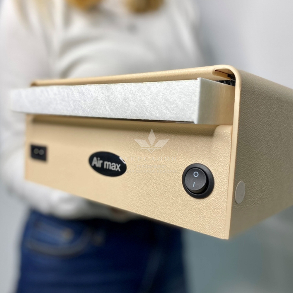 Настольная вытяжка с фильтром Air Max NF 9 Tornado plus бежевая