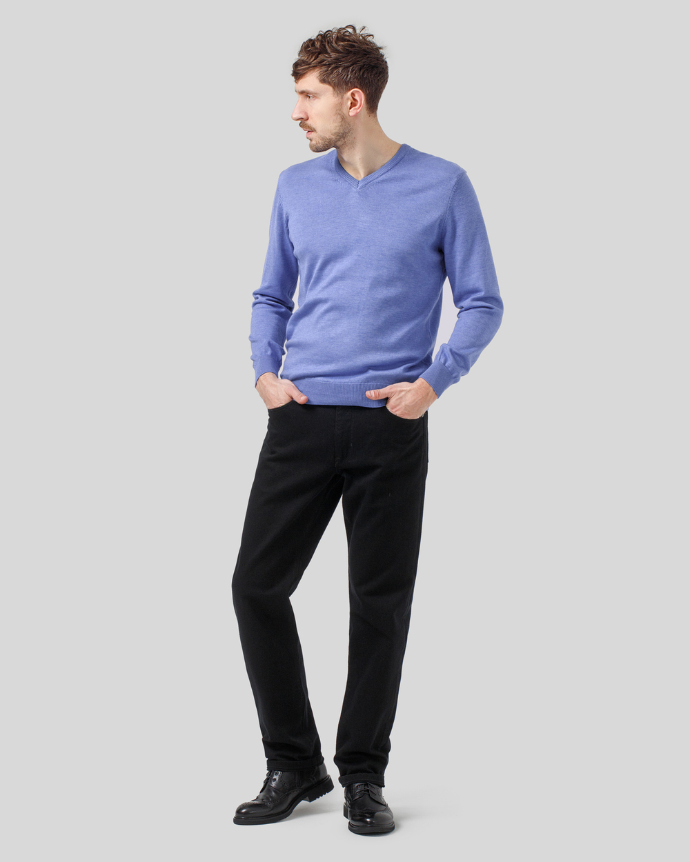 Джемпер чоловічий блакитний (арт. 7662300507)