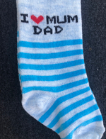 Колготки "I love mum dad", бавовна ТМ "Aleyna"