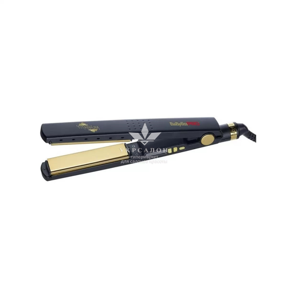 Выпрямитель для волос BaByliss Pro Black Titanium