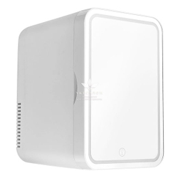 Мини холодильник для косметики, зеркальный, 2 в 1 "Охлаждение + Нагрев", 4л