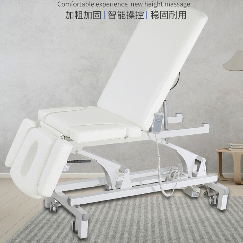 Кушетка электрическая массажная S805 blue, (2 мотора)