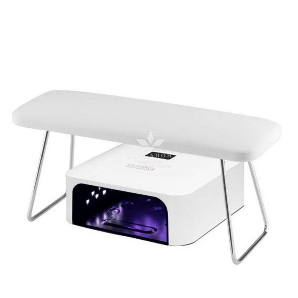 Подставка для маникюра Global, белая