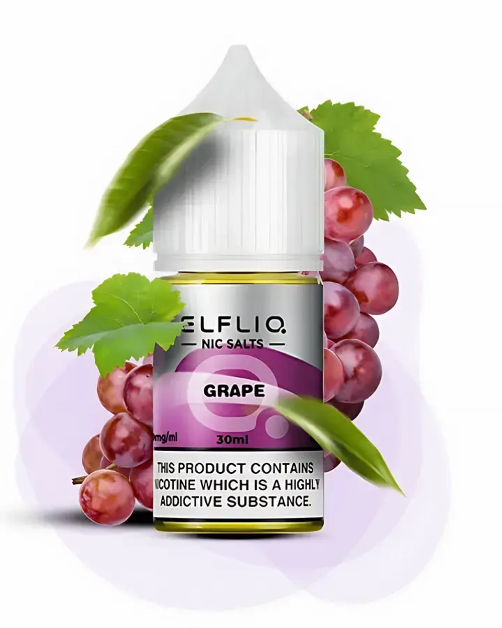 Жидкость ELFLIQ Grape (Ельфлик Виноград) 30 мл/5%