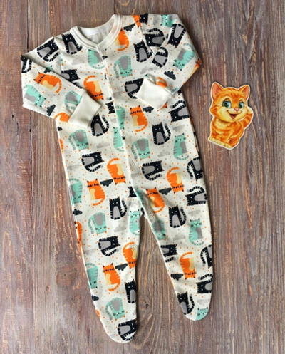 Чоловічок "Принт", футер ТМ "Coolton" (62 см)