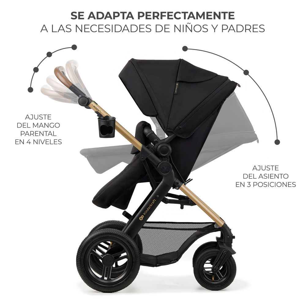 Универсальная коляска 3 в 1 Kinderkraft Moov 2 Air