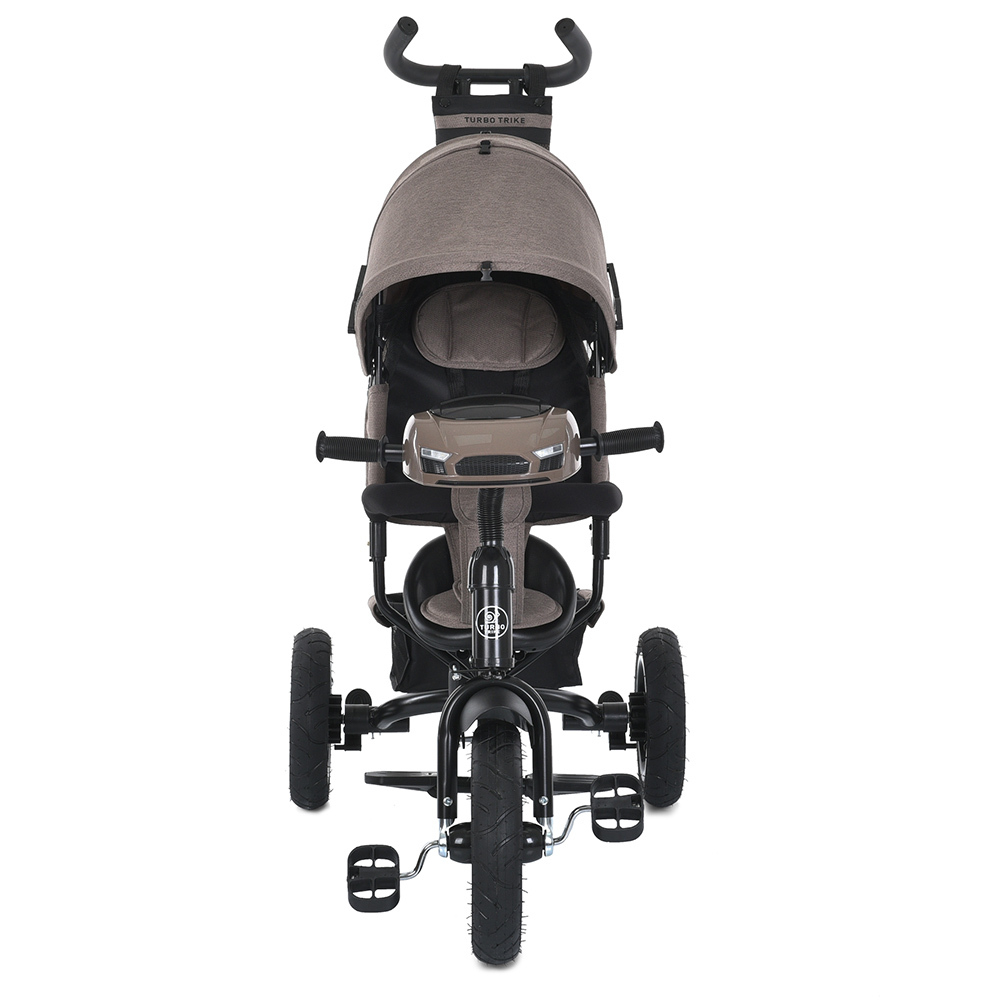 Дитячий триколісний велосипед Turbo Trike MT 1006 гумові колеса