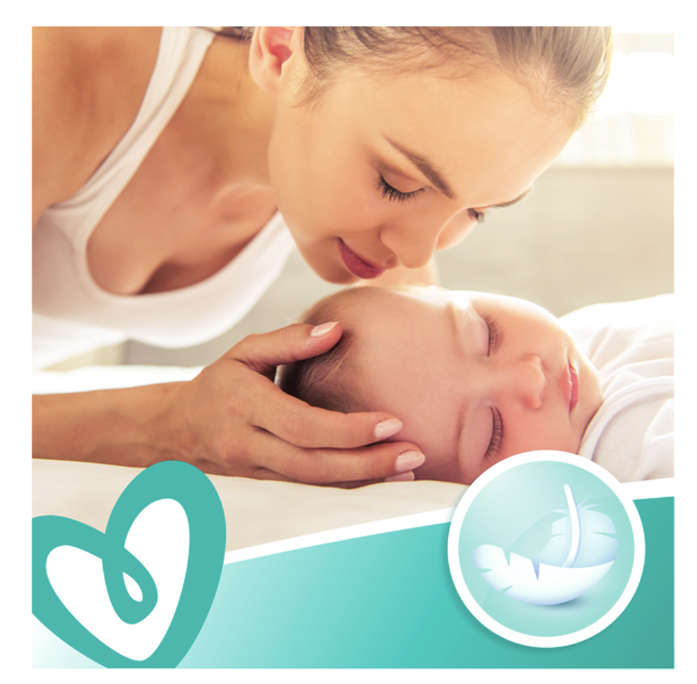 Серветки вологі 52 шт, Pampers Sensitive