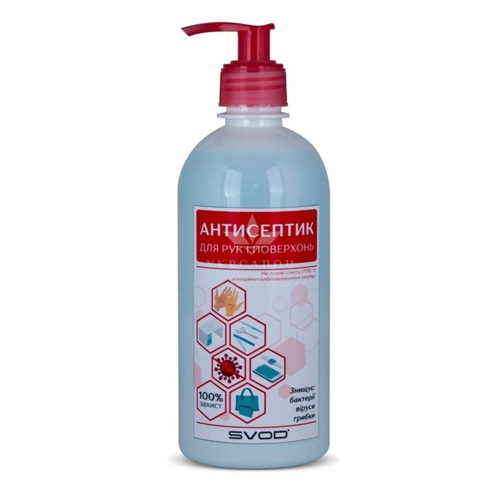 Антисептик для рук і поверхонь SVOD, 0,5л
