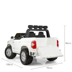 Детский двухместный электромобиль внедорожник Toyota Tundra 400W JJ2255EBLR