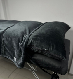 Плед на кушетку махра двусторонняя