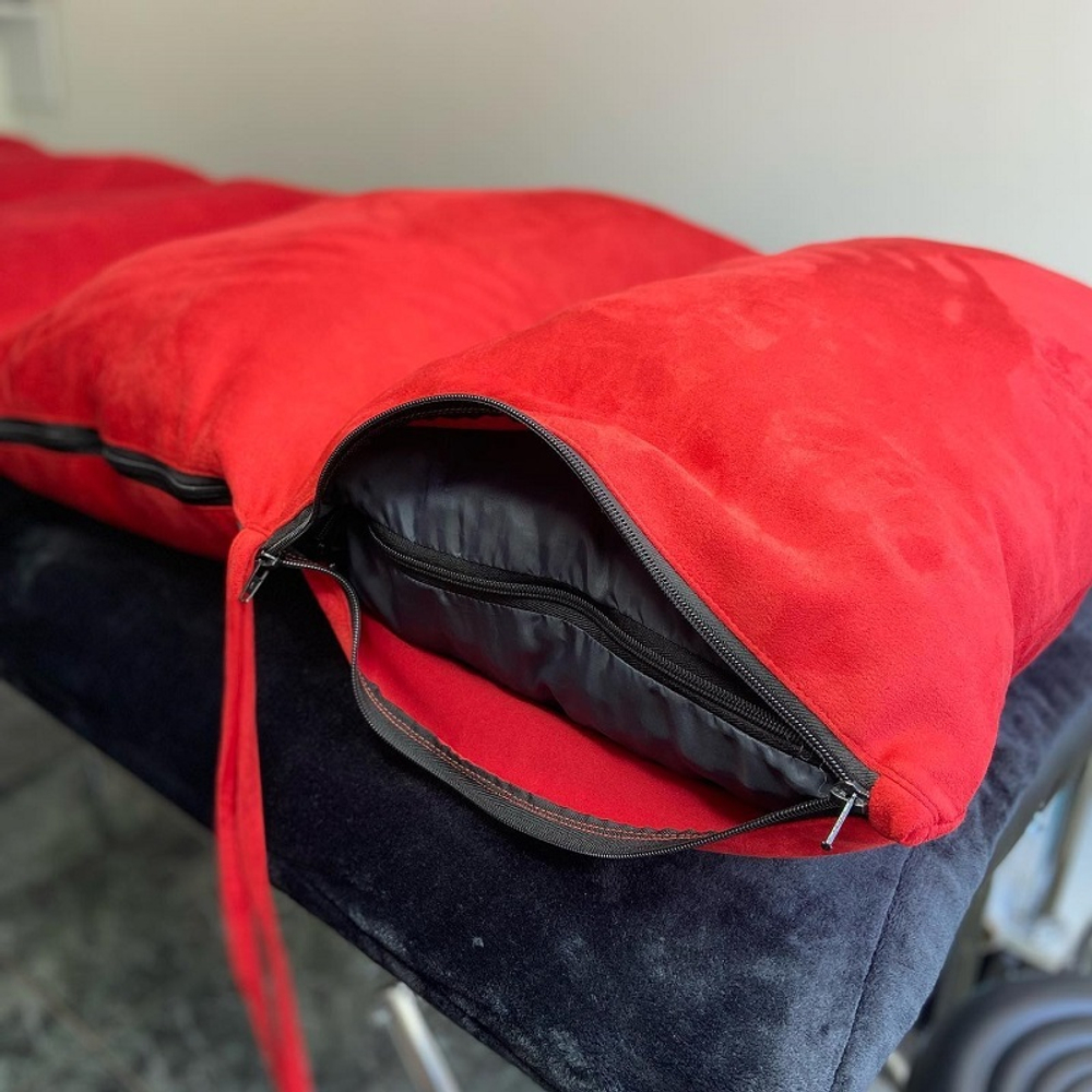 Анатомический матрас на кушетку плюш-велюр