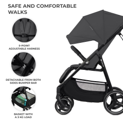 Прогулянкова коляска Kinderkraft Trig 3