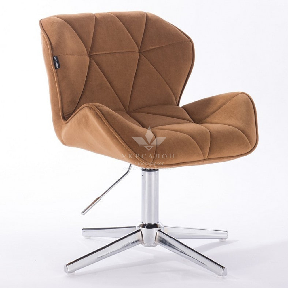 Стільчик клієнта Paris velor cross