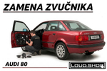 Komplet Zvučnika za Audi 80