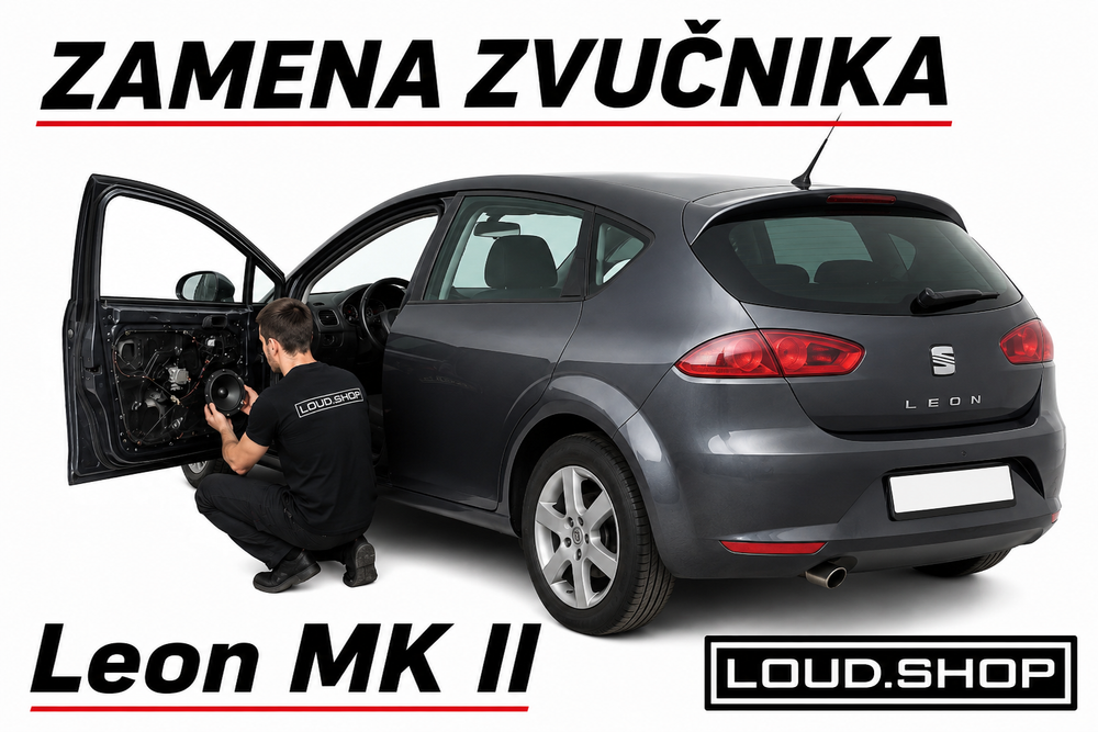 Komplet Zvučnika za SEAT Leon MK2 (II)