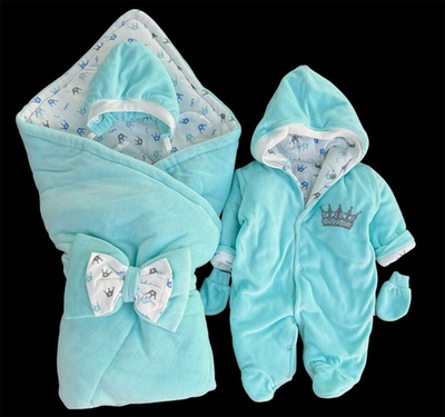 Набір на виписку з пологового та для повсякденного користування унісекс (56 розмір)