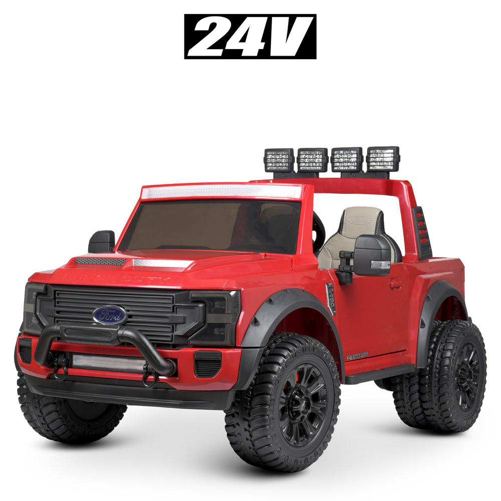 Детский двухместный электромобиль джип Ford M 4790EBLR (24V)