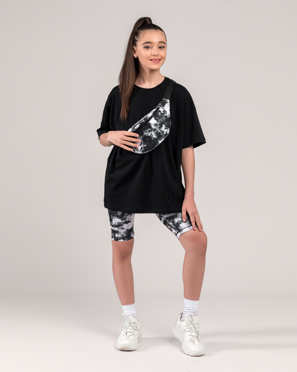 Бананка з принтом tie dye дитяча (M)  (арт. 7922400110)