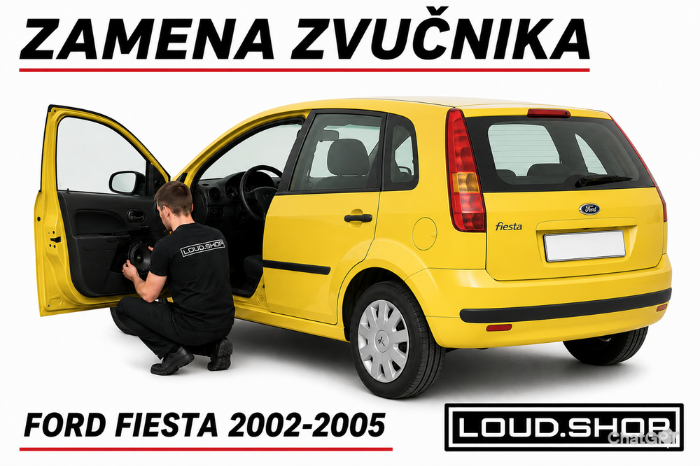 Komplet Zvučnika Ford Fiesta 2002-2005