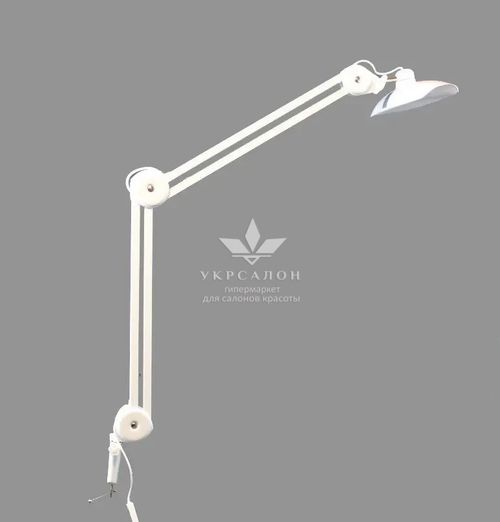 Настольная светодиодная бестеневая Led лампа на струбцине Starlet 9501, 24 Вт, белая