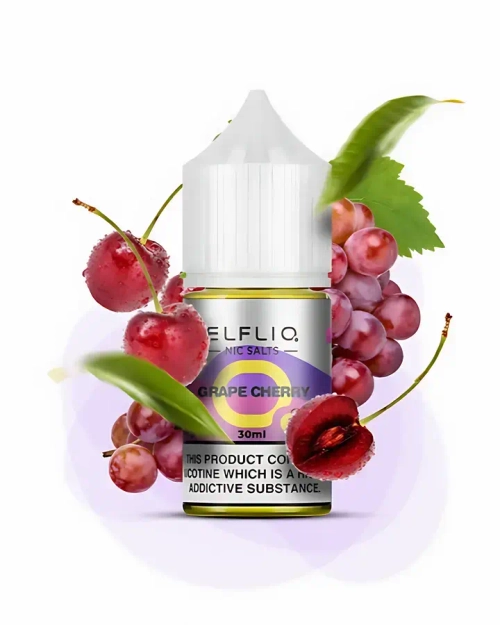 Жидкость ELFLIQ Grape Cherry (Ельфлик Виноград Вишня) 30 мл/5%