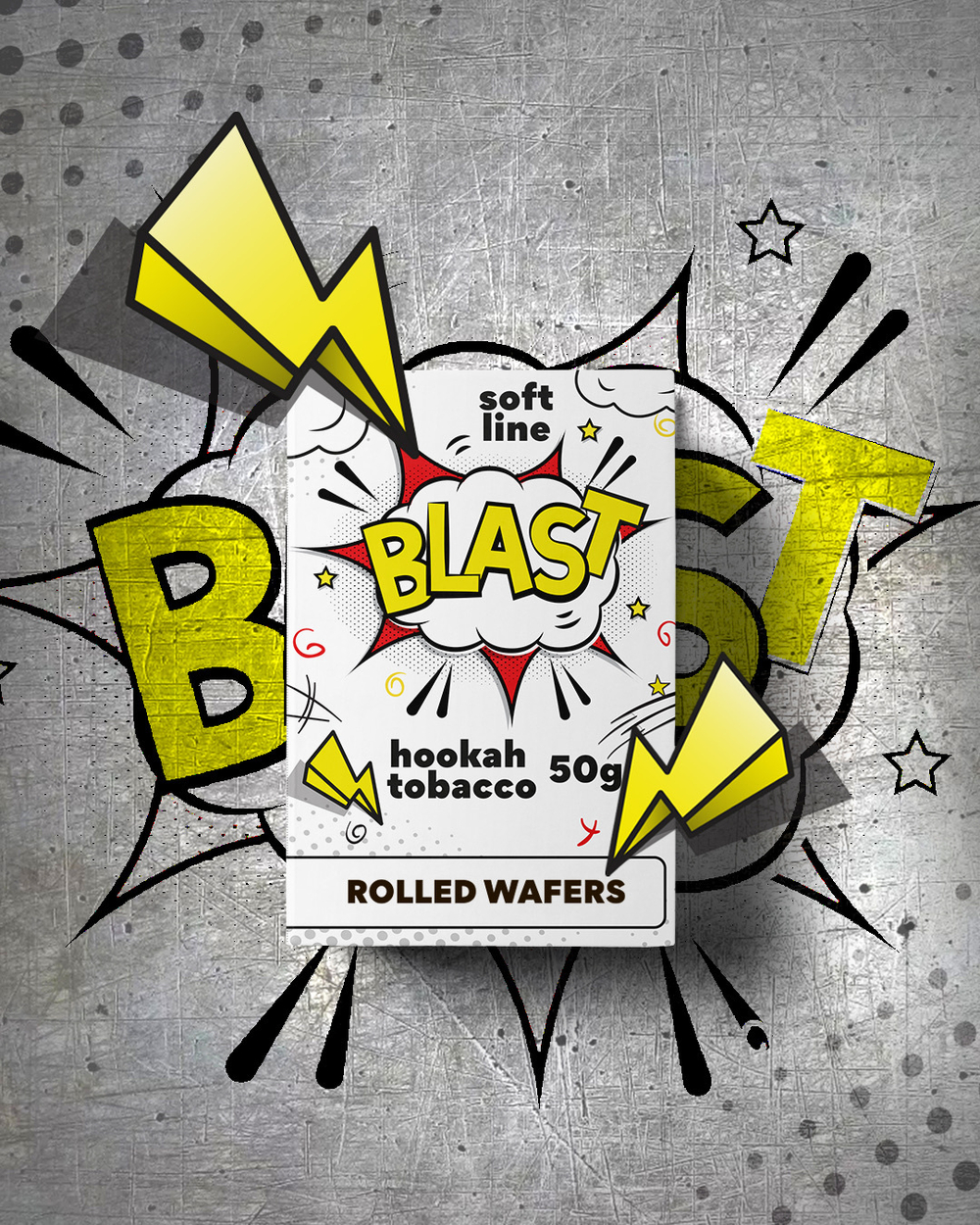 Табак Blast Soft Rolled Wafers (Вафельные Трубочки)