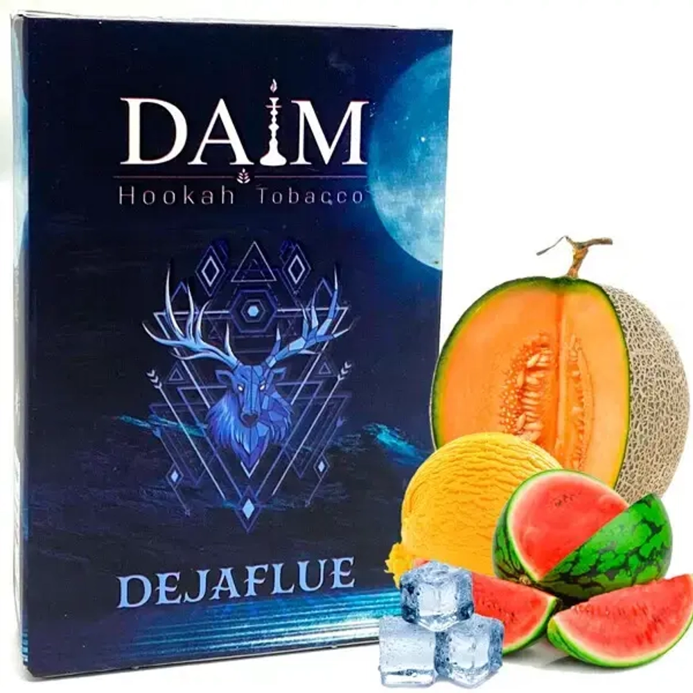 Табак Daim Dejaflue (Даим Дежафлю - Дыня Арбуз Мороженое) 50г