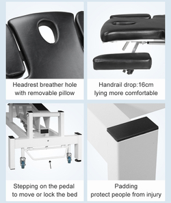 Кушетка електрична масажна 8271, (2 мотори)