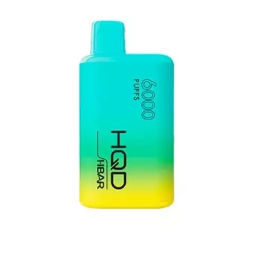 HQD HBAR 6000 Lemon Mint 5% nic