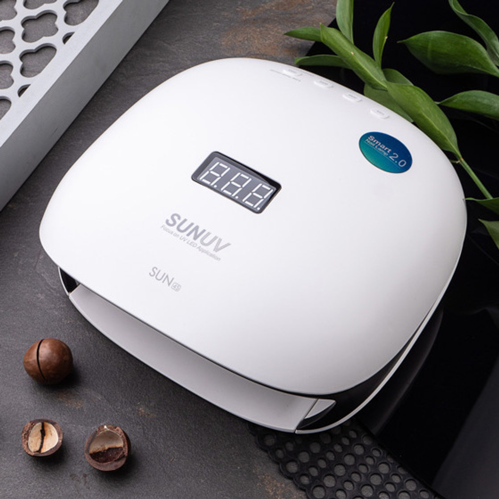 Лампа для манікюру LED+UV Sun 4s, нового покоління з кварцовими діодами, 48Вт оригінал