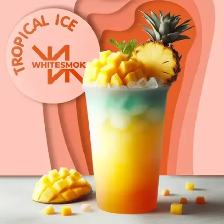 Табак White Smok Tropical Ice (Вайт Смок Ананас Манго Лед) 50г