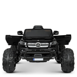 Дитячий електромобіль джип позашляховик Mercedes Monster Truck 480W 2 мотора (24V) автофарбування корпусу
