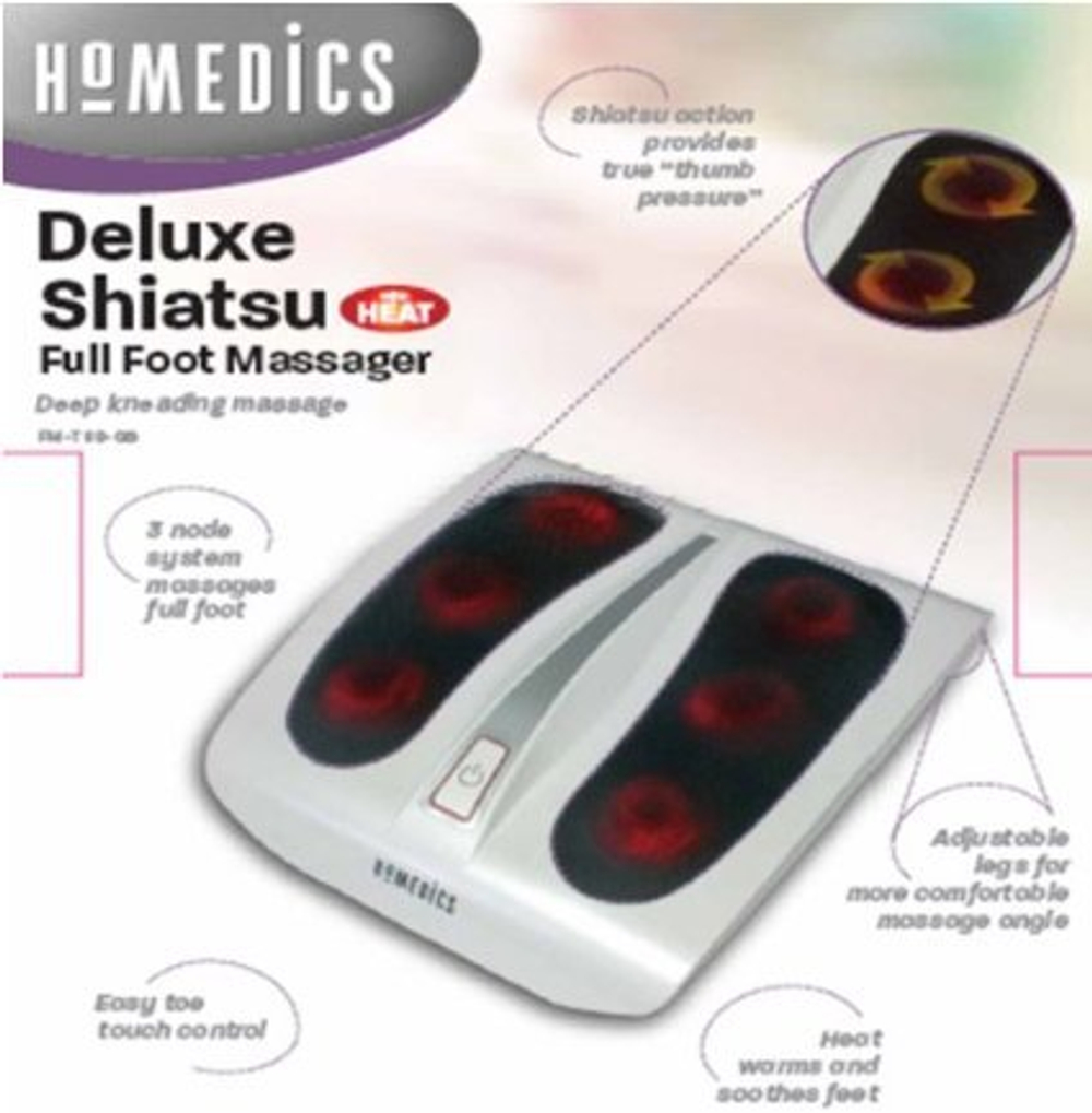 Массажер для ног Shiatsu Delux