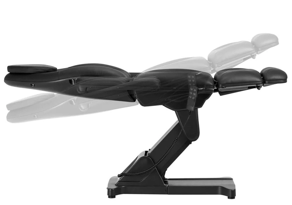 Кушетка косметологічна електрична BeautyOne Sillon Basic (3 мотори), чорна