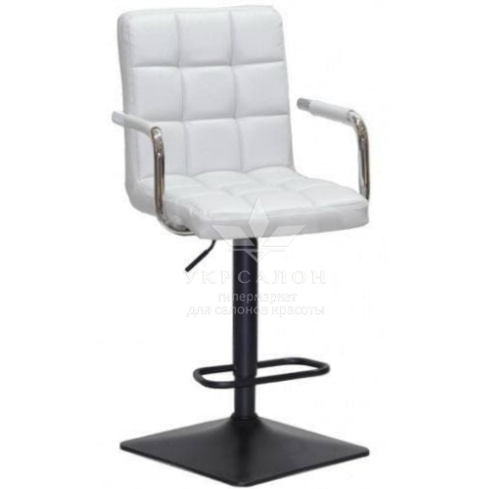 Стульчик для визажа Florida black quadro