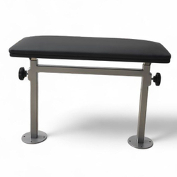 Подставка для педикюра Tertio 7 с регулировкой высоты на silver ножках