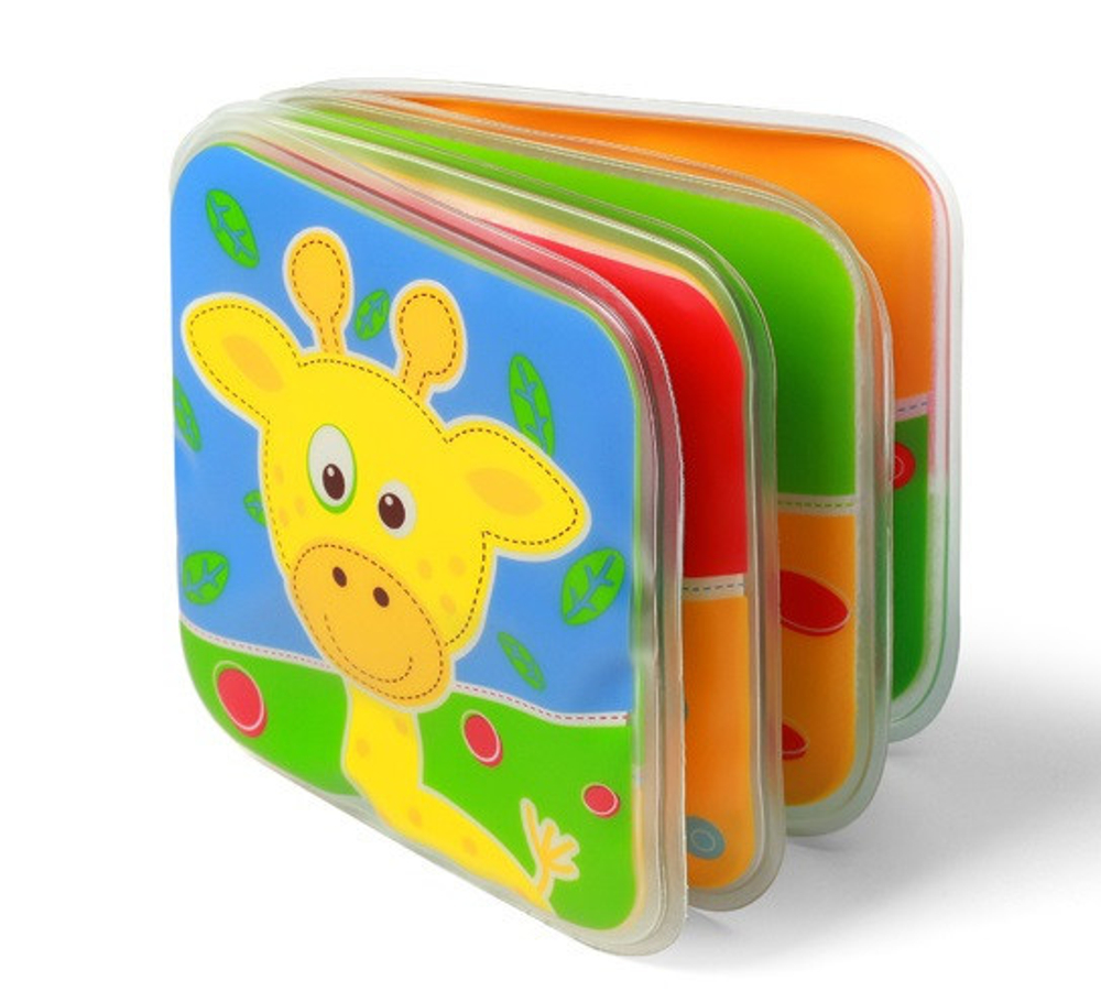 Книжечка м'яка з пищалкою (для ванної) "World explorer", ТМ "BabyOno"