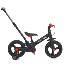 Дитячий велосипед-трансформер Profi Kids MB 1021 з батьківською ручкою