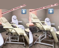 Кушетка косметологическая 233 бежевая