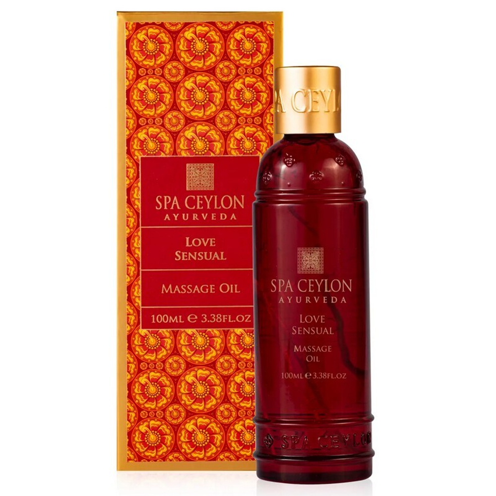 Масло для масажу Чуттєве кохання 100 мл, SPA Ceylon